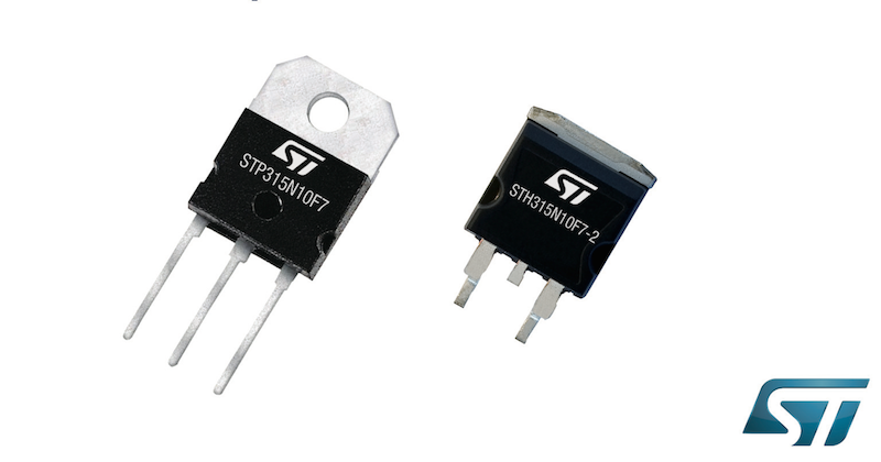 STMicro's latest 100V transistors drive efficiency in automotive systems